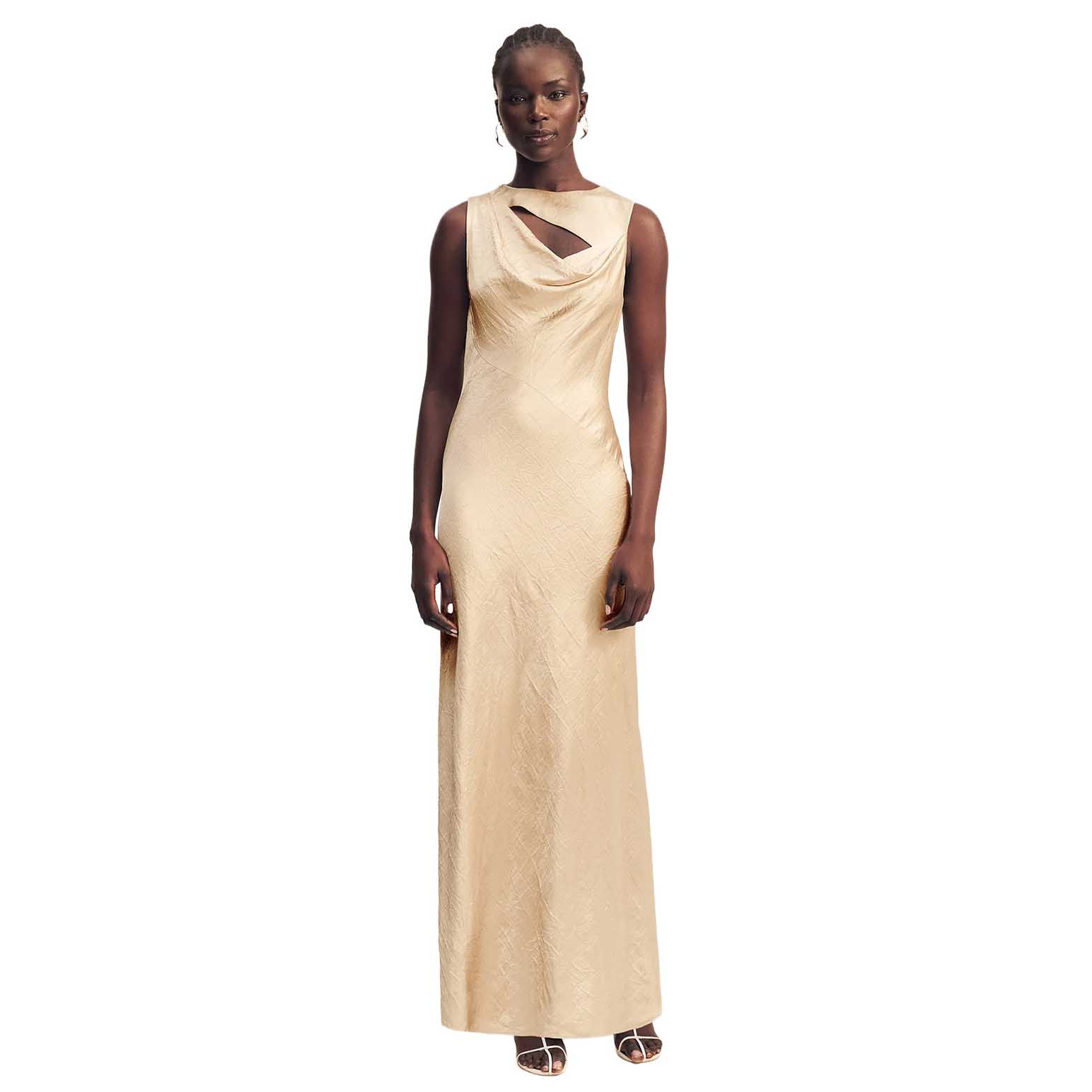 Shona Joy Andie Sleeveless Cowl Maxi Dress