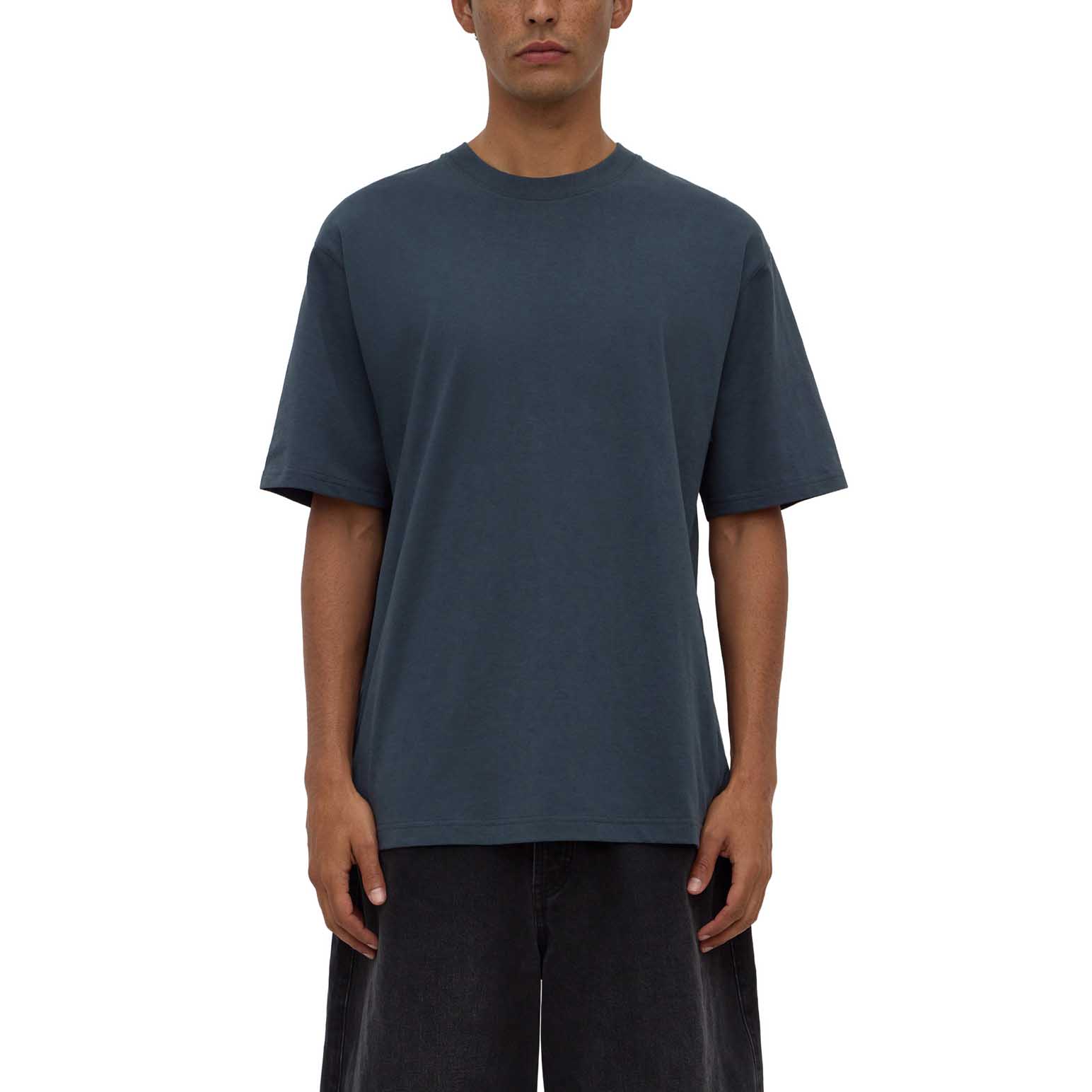 Assembly Label Knox Organic Oversized Tee Harbour