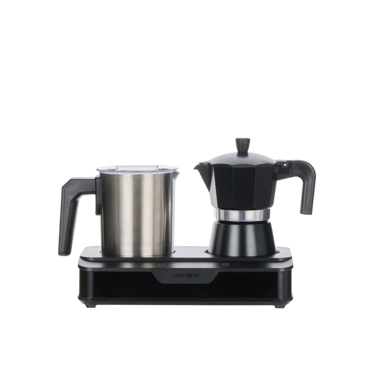 Leaf & Bean Electric Espresso Maker & Milk Frother