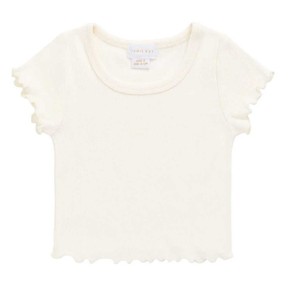 Jamie Kay Organic Cotton Fine Rib Ines Top