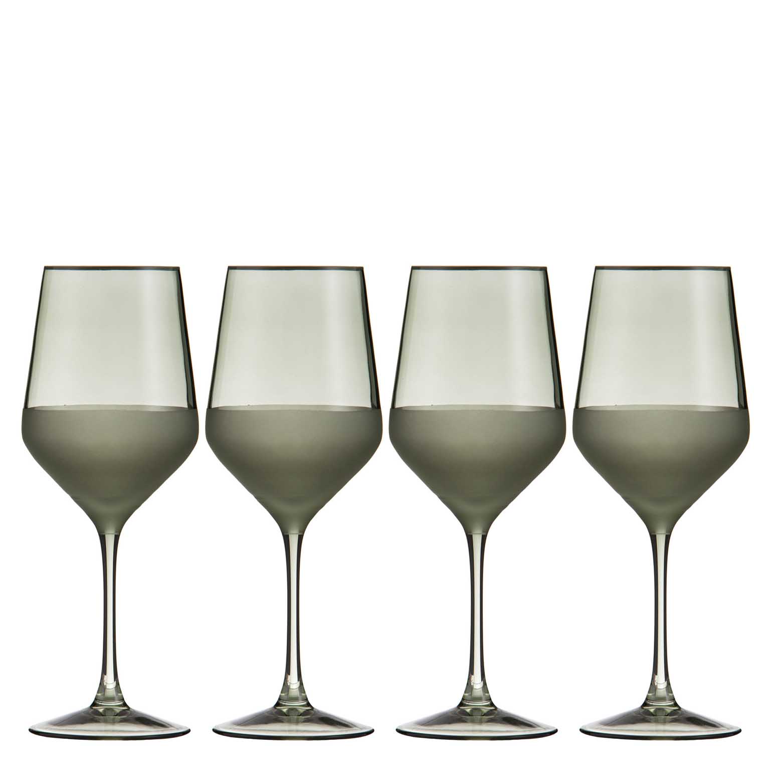 Ladelle Panama Moss 4Pk Wine Glass