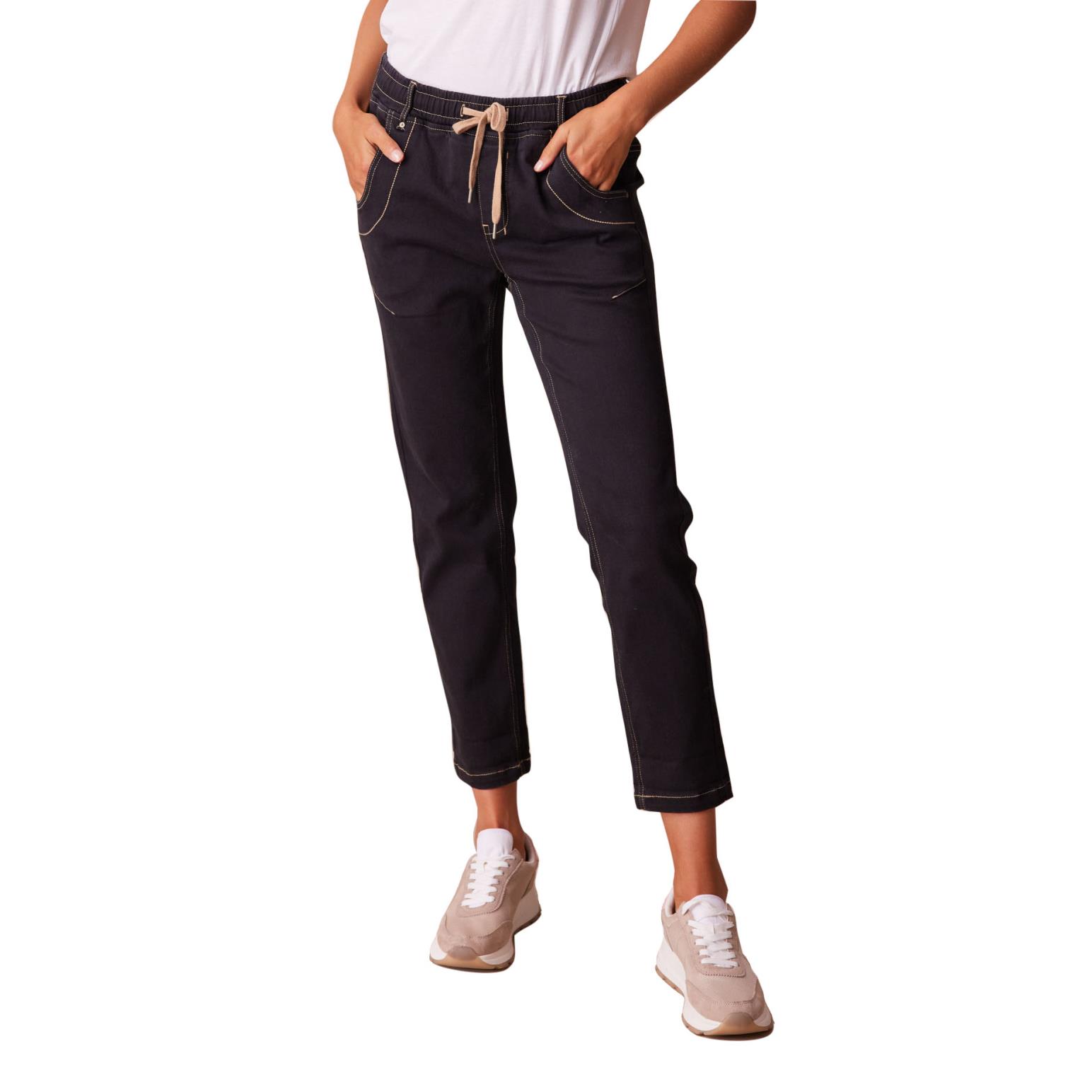 Lania Ltl Boyfriend Jean Black
