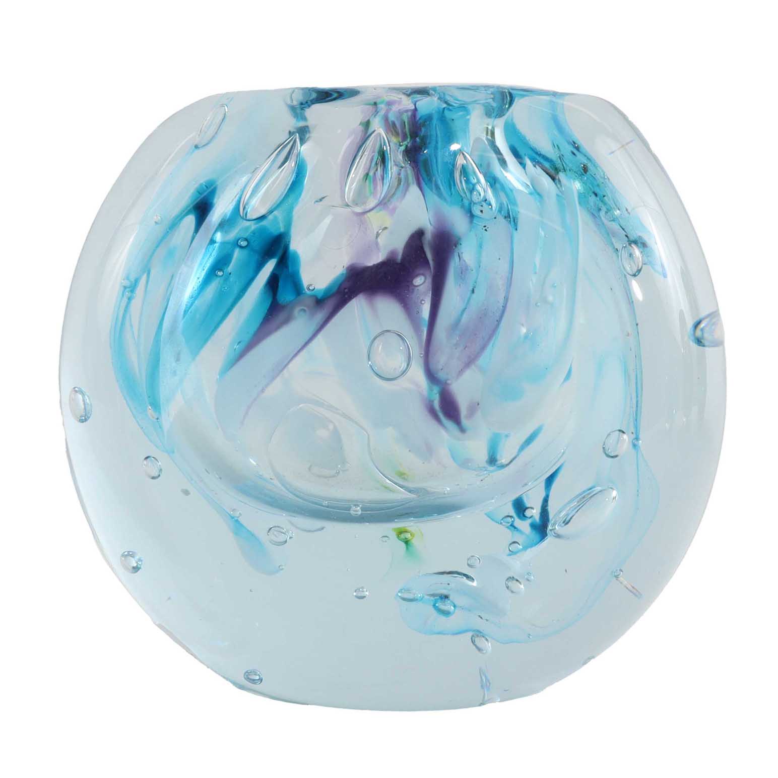 flamedaisy Blue Whisp Vase