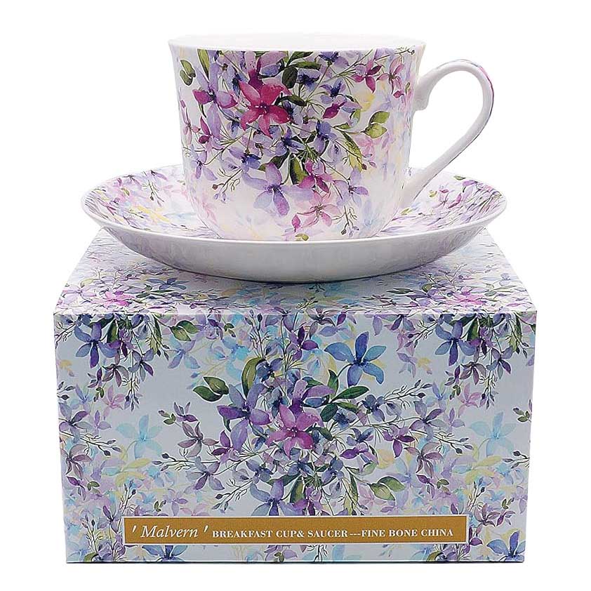 Dyme Malvern Breakfast Cup And Saucer