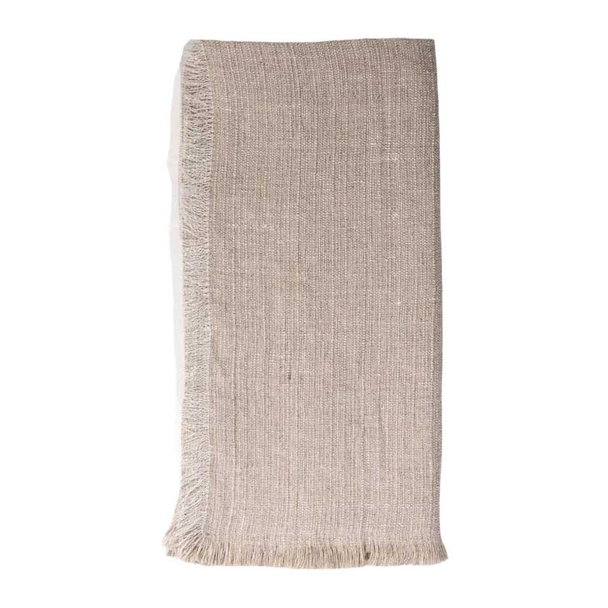French Country Linen Napkin Stone