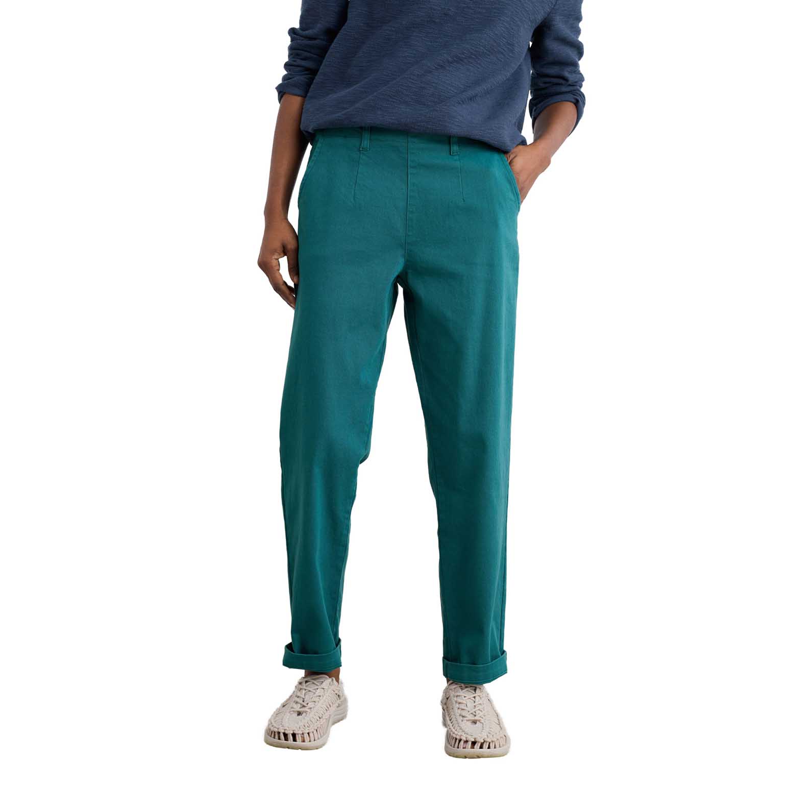Seasalt Cornwall Waterdance Trouser Kingfisher