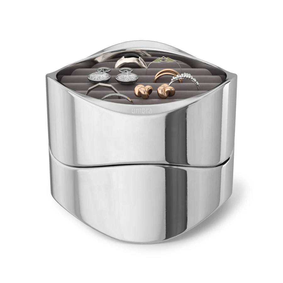 Umbra Wavy Jewelry Organiser Chrome