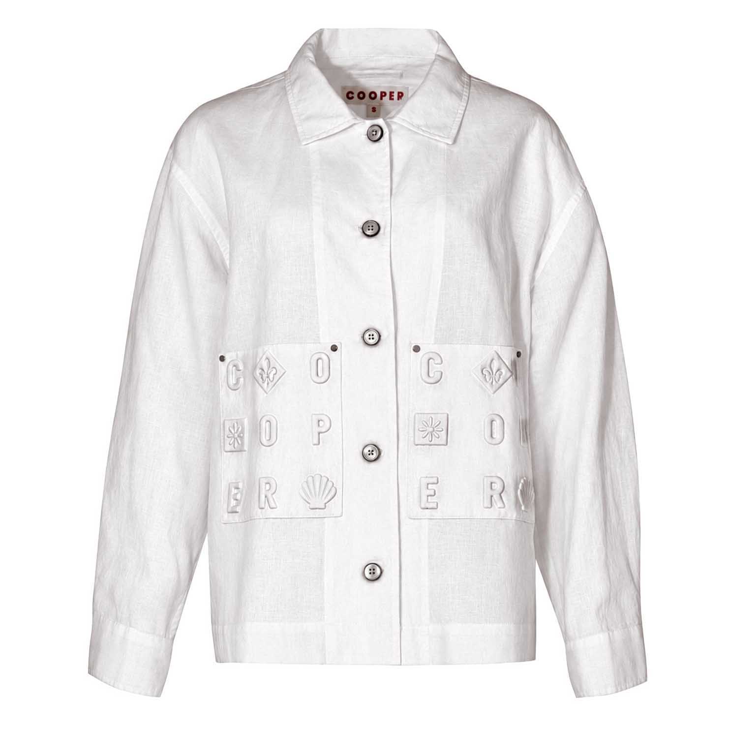 Cooper Buttoned & Em-Bossy Shirt
