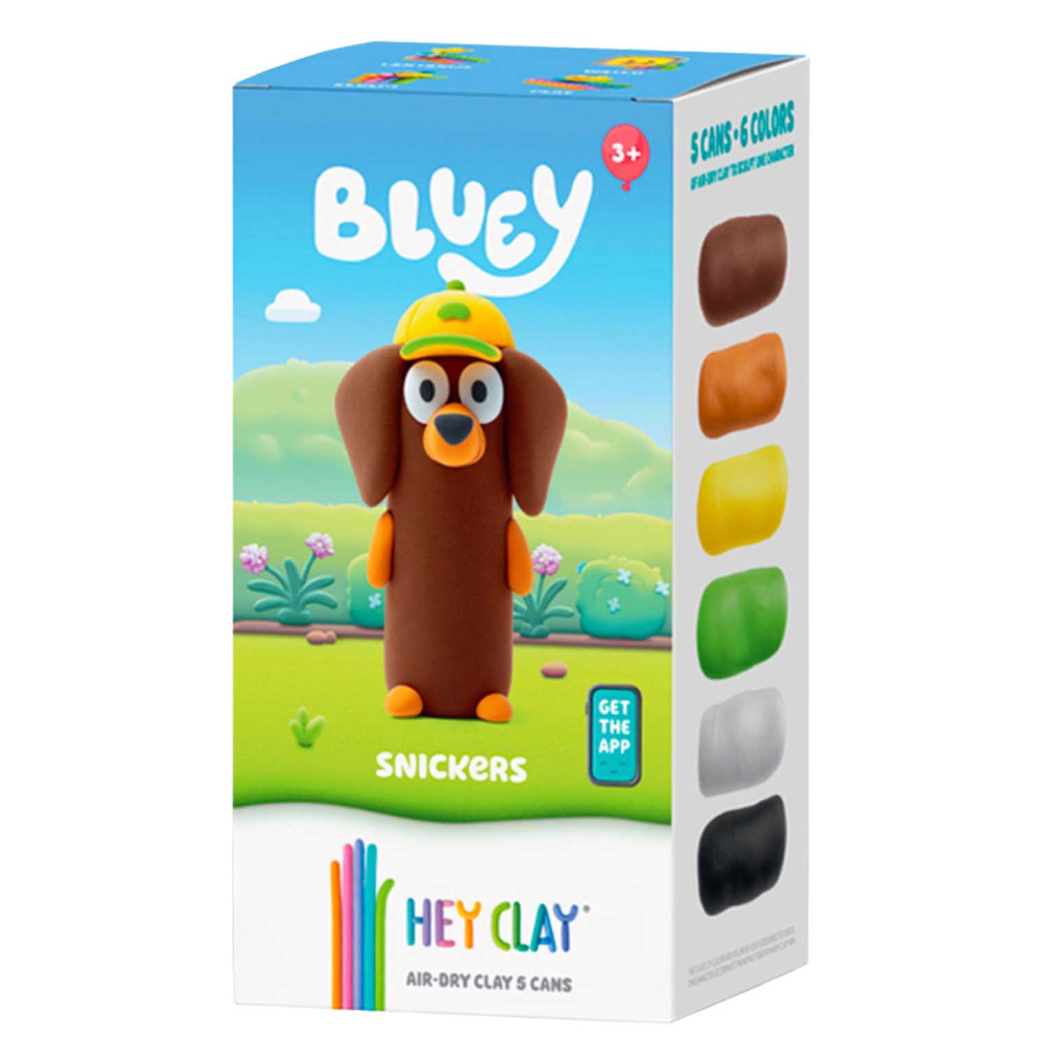 Hey Clay Bluey & Friends: Snickers