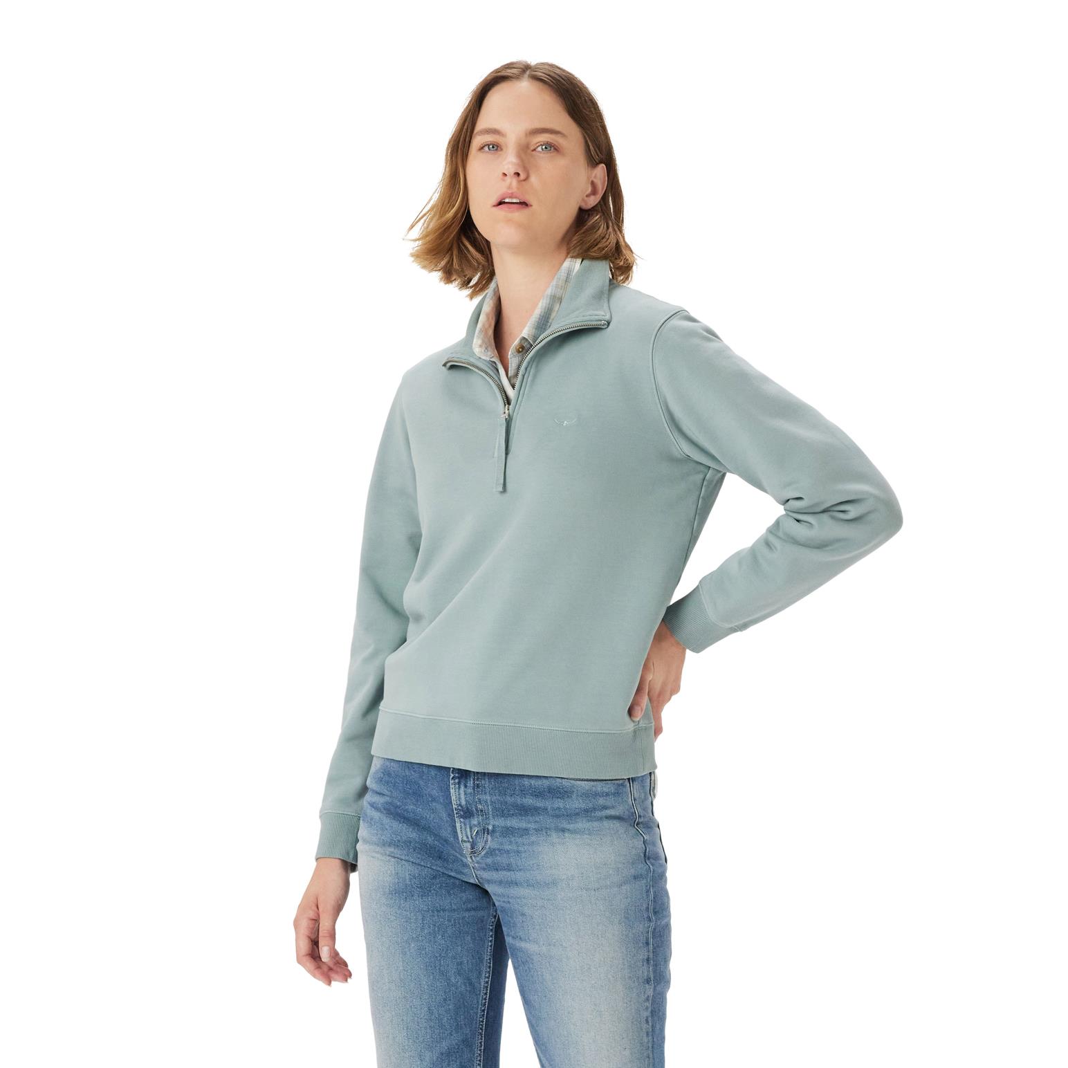 R.M. Williams Trickett 1/4 Zip Sweatshirt