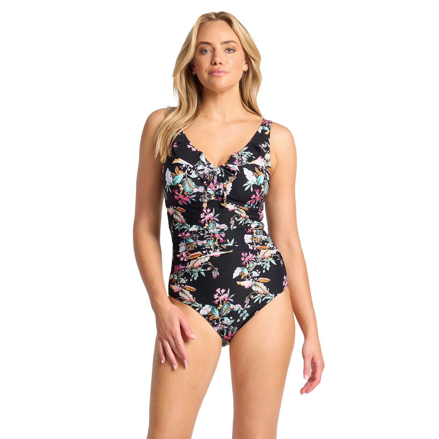 Sunseeker Viola  E/F Frill One Piece