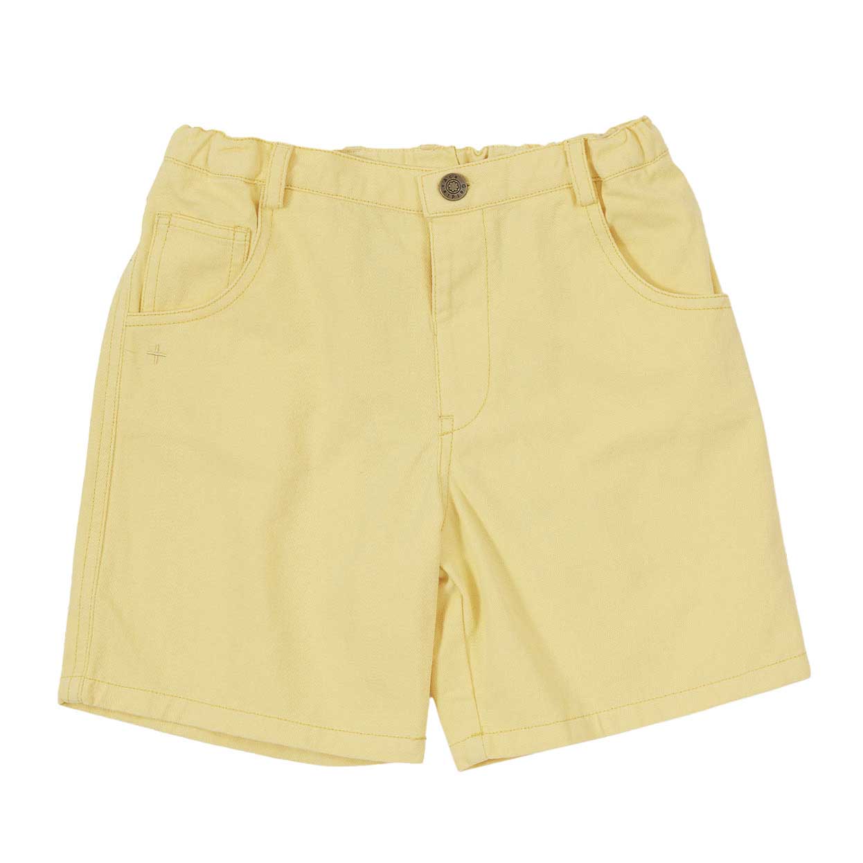 Goldie + Ace Wide Leg Strawberry Denim Shorts 1-2Y