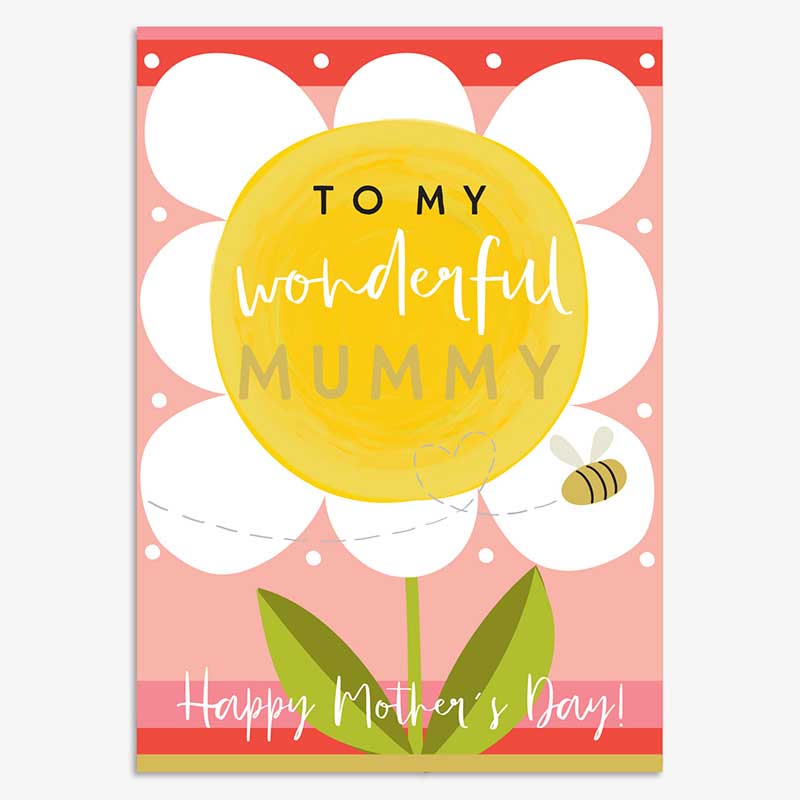 Image Gallery To My Wonderful Mummy Mother's Day Card