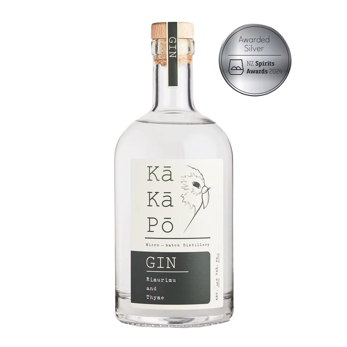 Kakapo Distillery Rimurimu And Thyme Gin 700ml