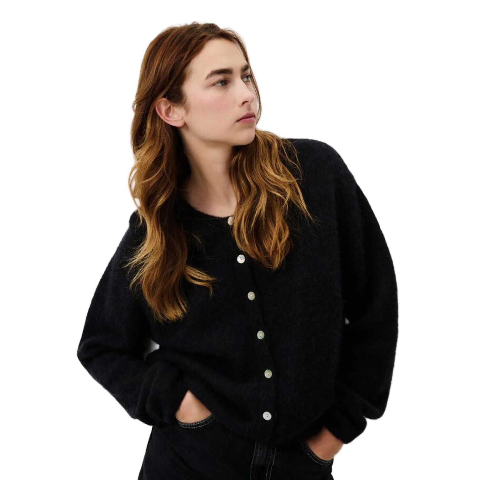 American Vintage Round Neck Cardigan