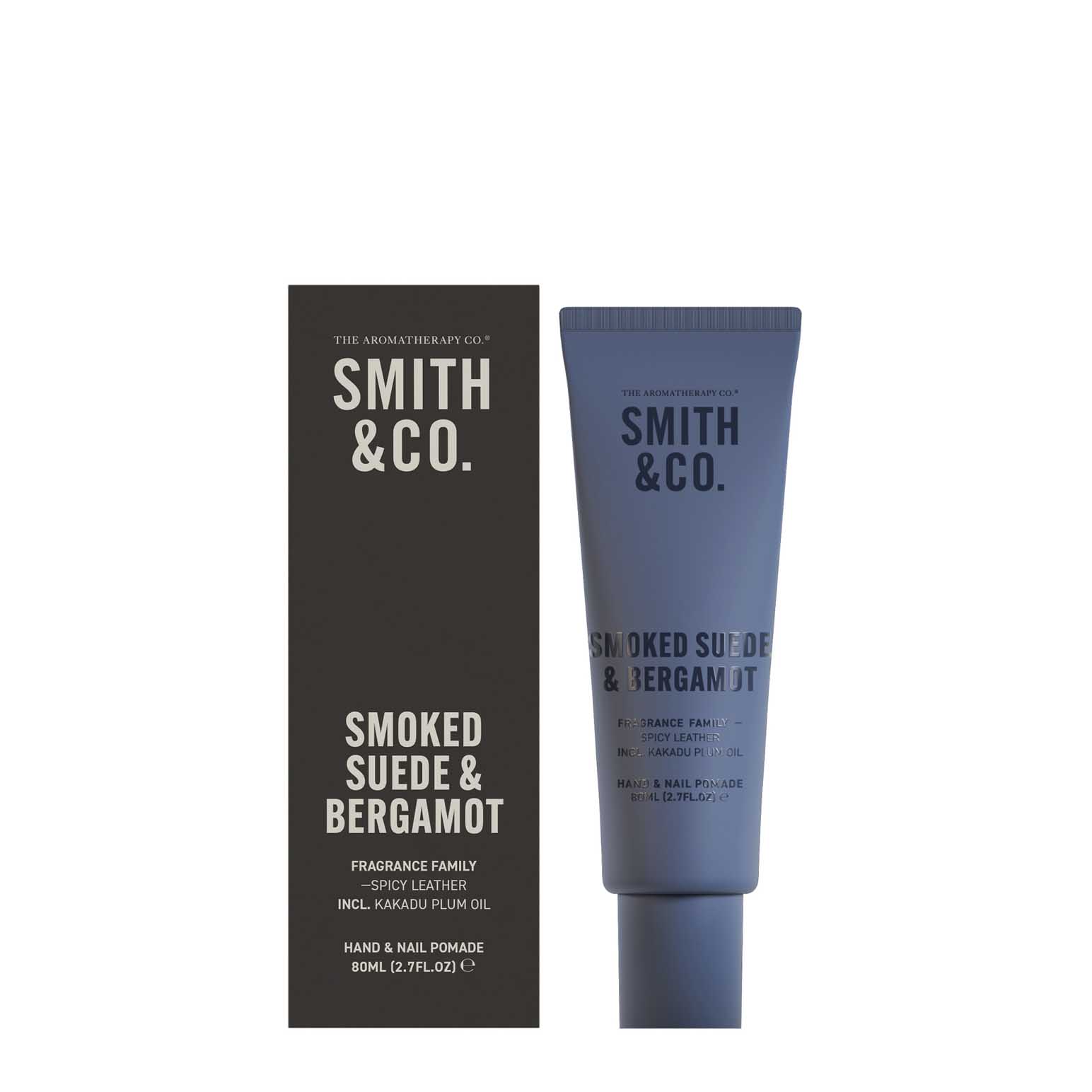 Smith & Co. Hand & Nail Pomade 80ml - Smoked Suede & Bergamot