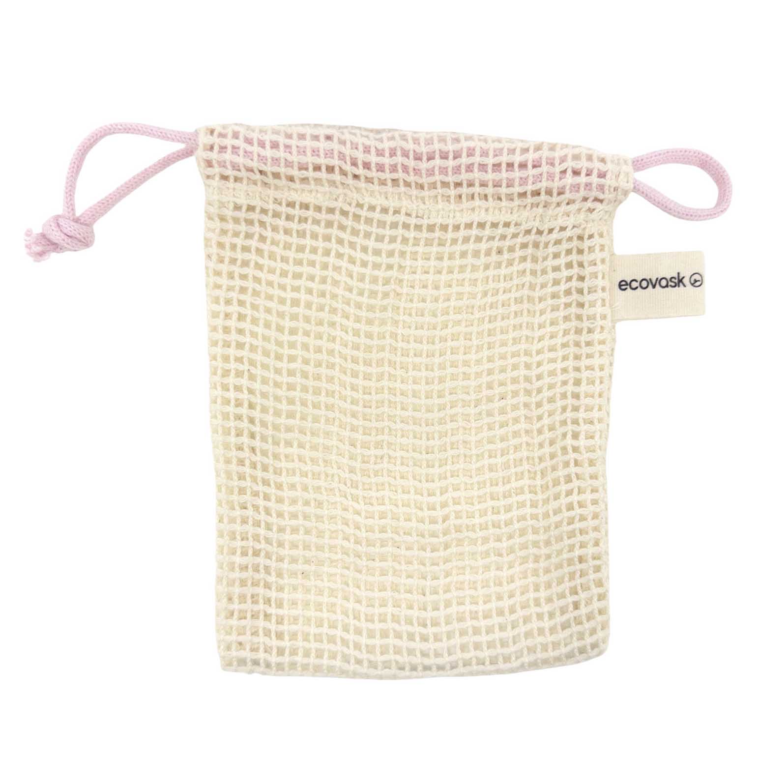 Ecovask Soap Bag Pink String