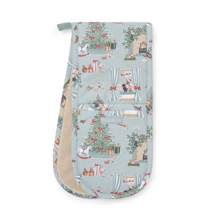 Sophie Allport Cosy Christmas Double Oven Glove