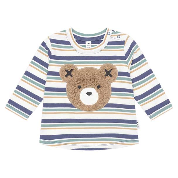 Huxbaby Multi Stripe Top 6M-2Y