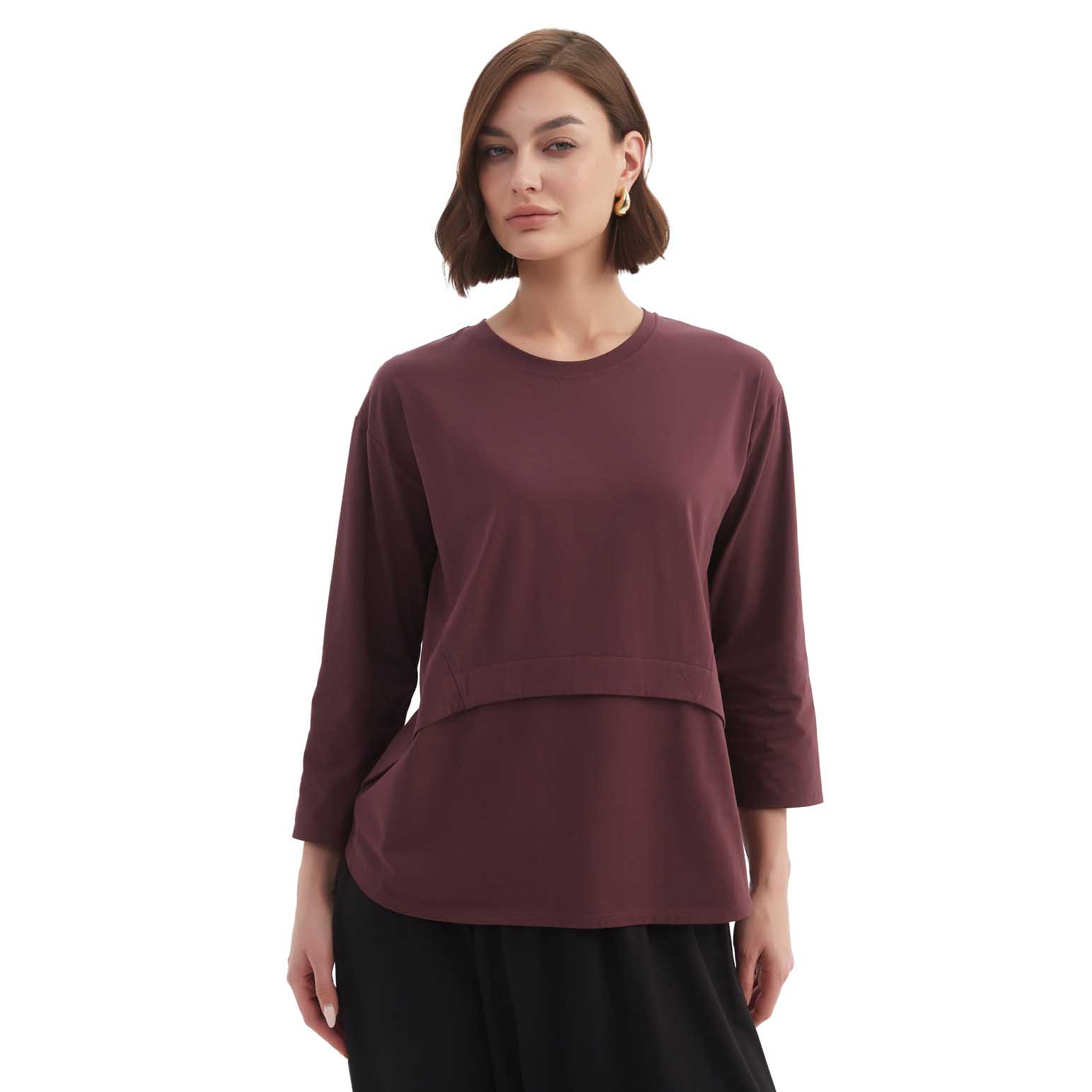 TIRELLI Curved Seam Top
