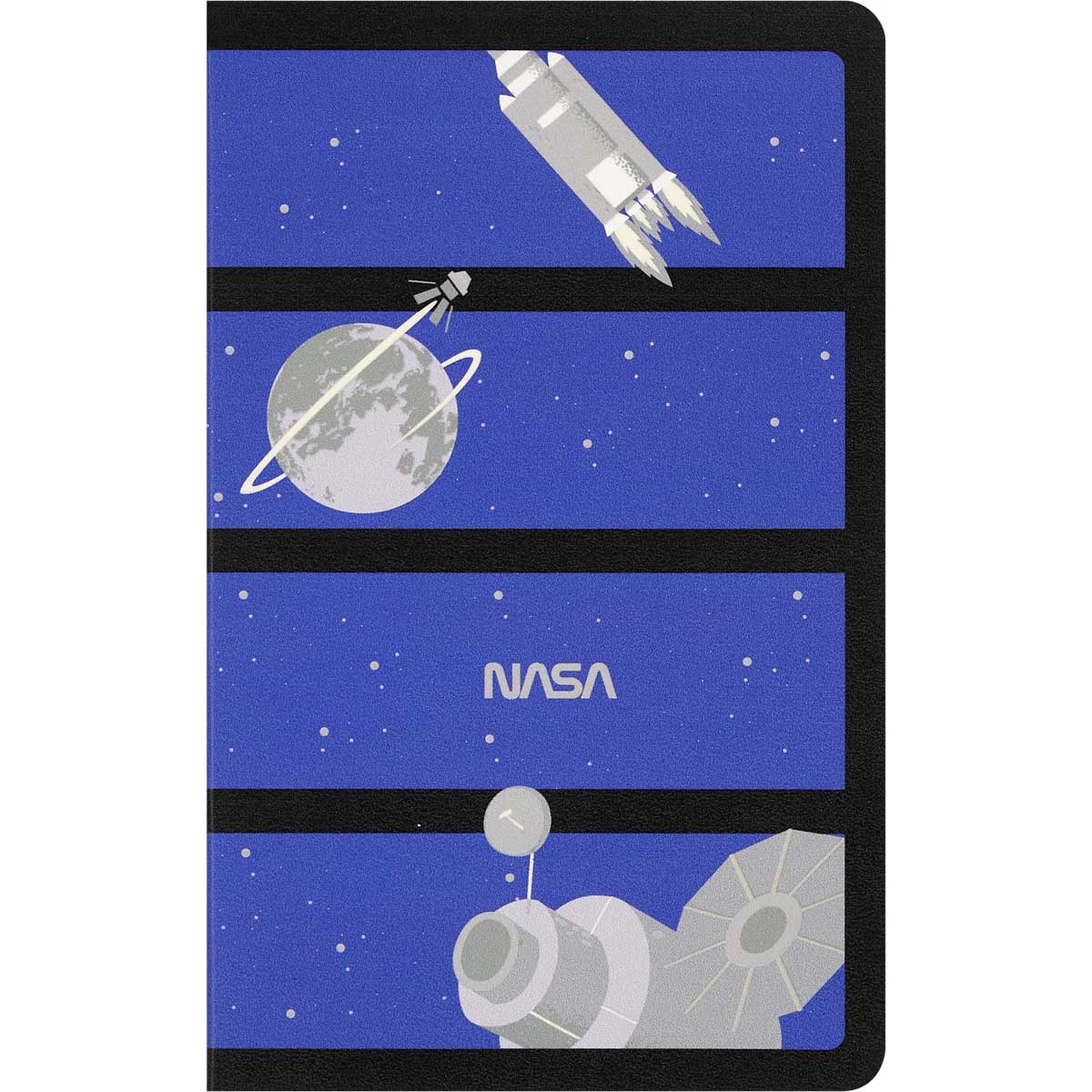 Moleskine LE NASA Large Volant Journal Plain Glow in the Dark