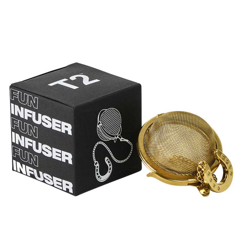 T2 Fun Infuser Gold Horseshoe