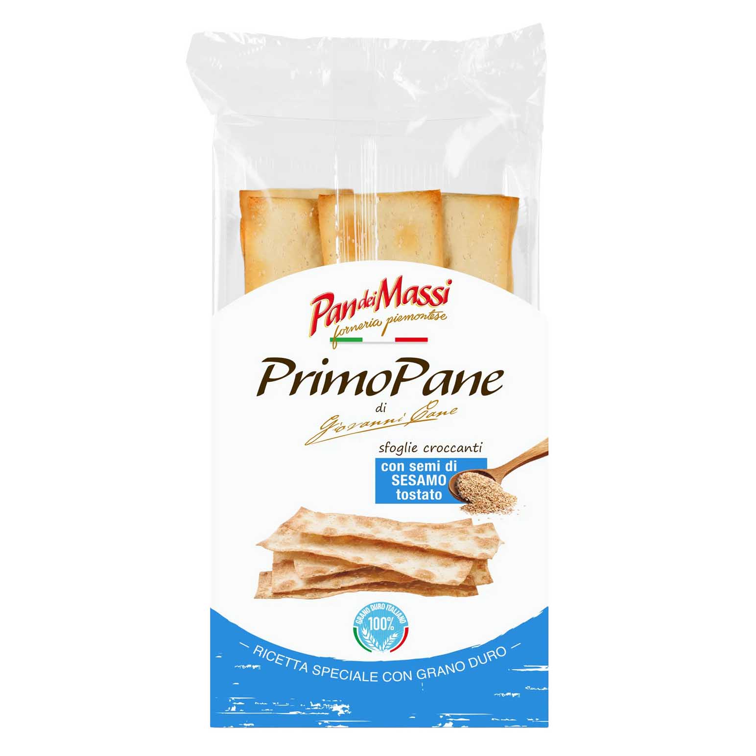 Pan dei Massi Crispbread Sesame 140g