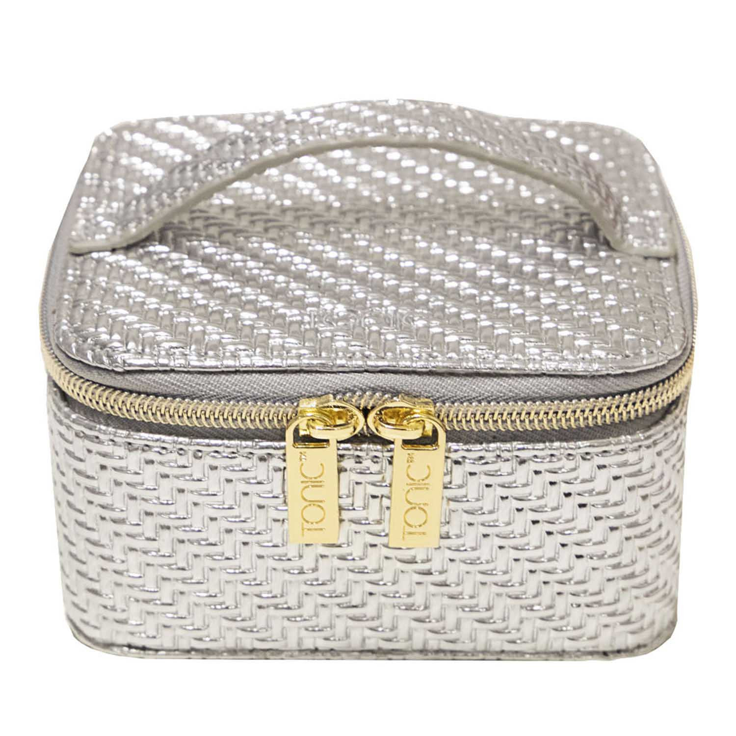 Tonic Herringbone Jewellery Cube Silver