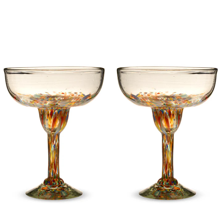 Twine Artistico Recycled Margarita Glass Set