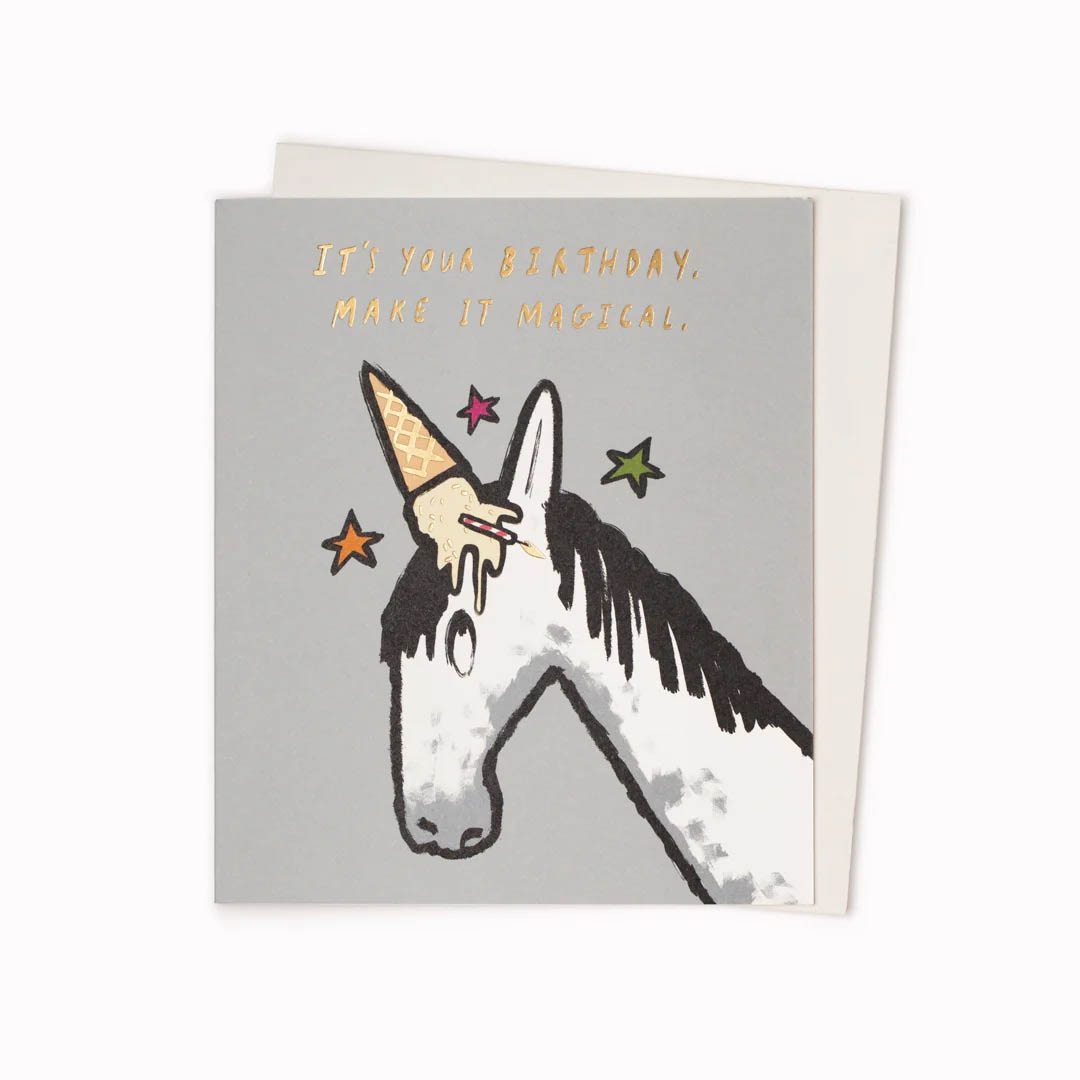 It's Your Birthday Magical Unicorn Card