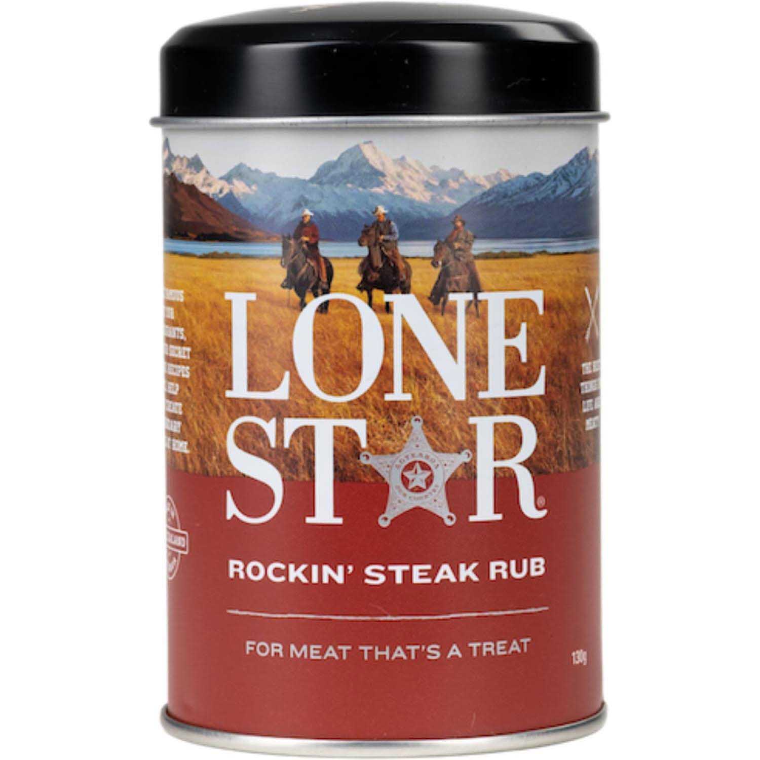Lone Star Rockin' Steak Rub 130g