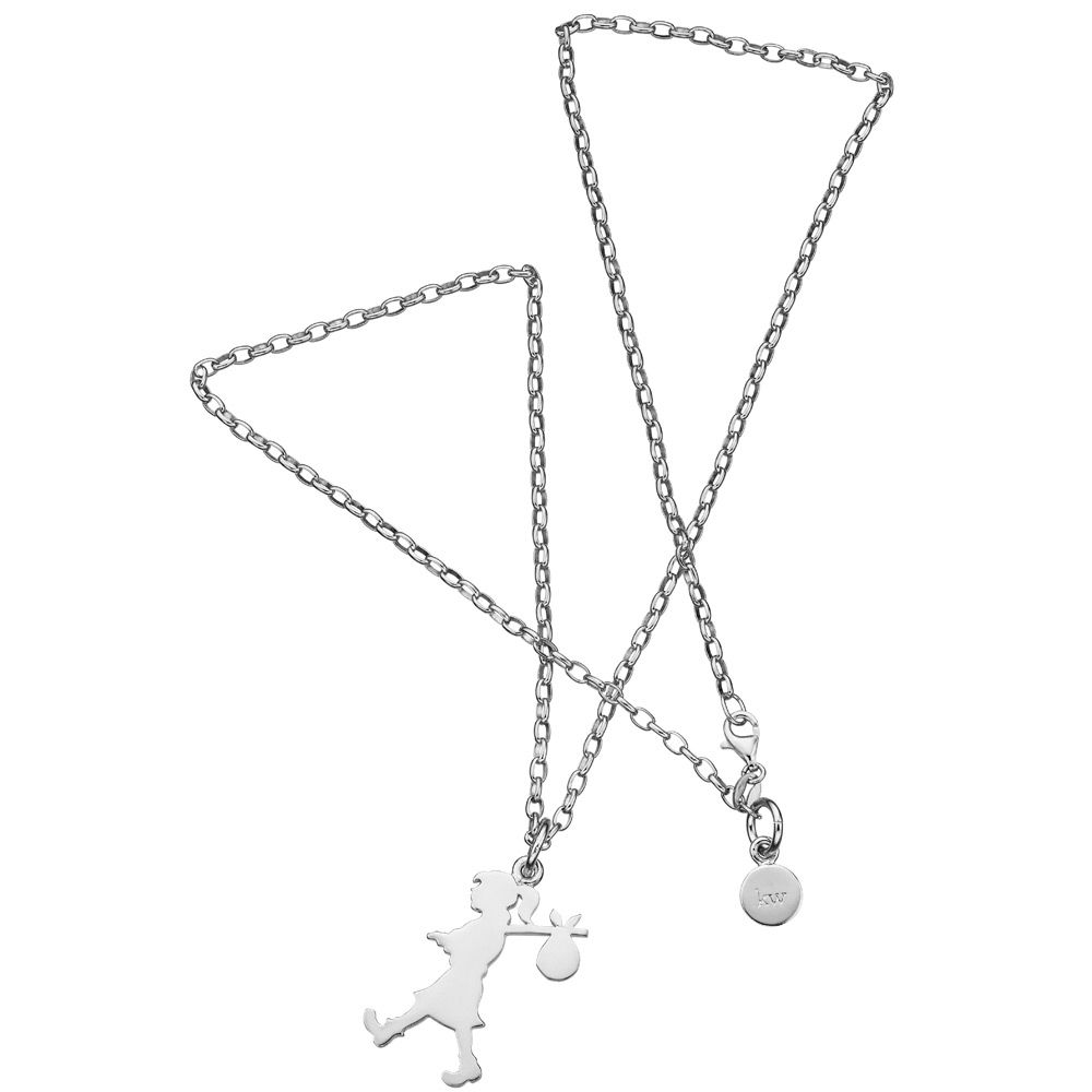 Karen Walker Large Runaway Girl Pendant