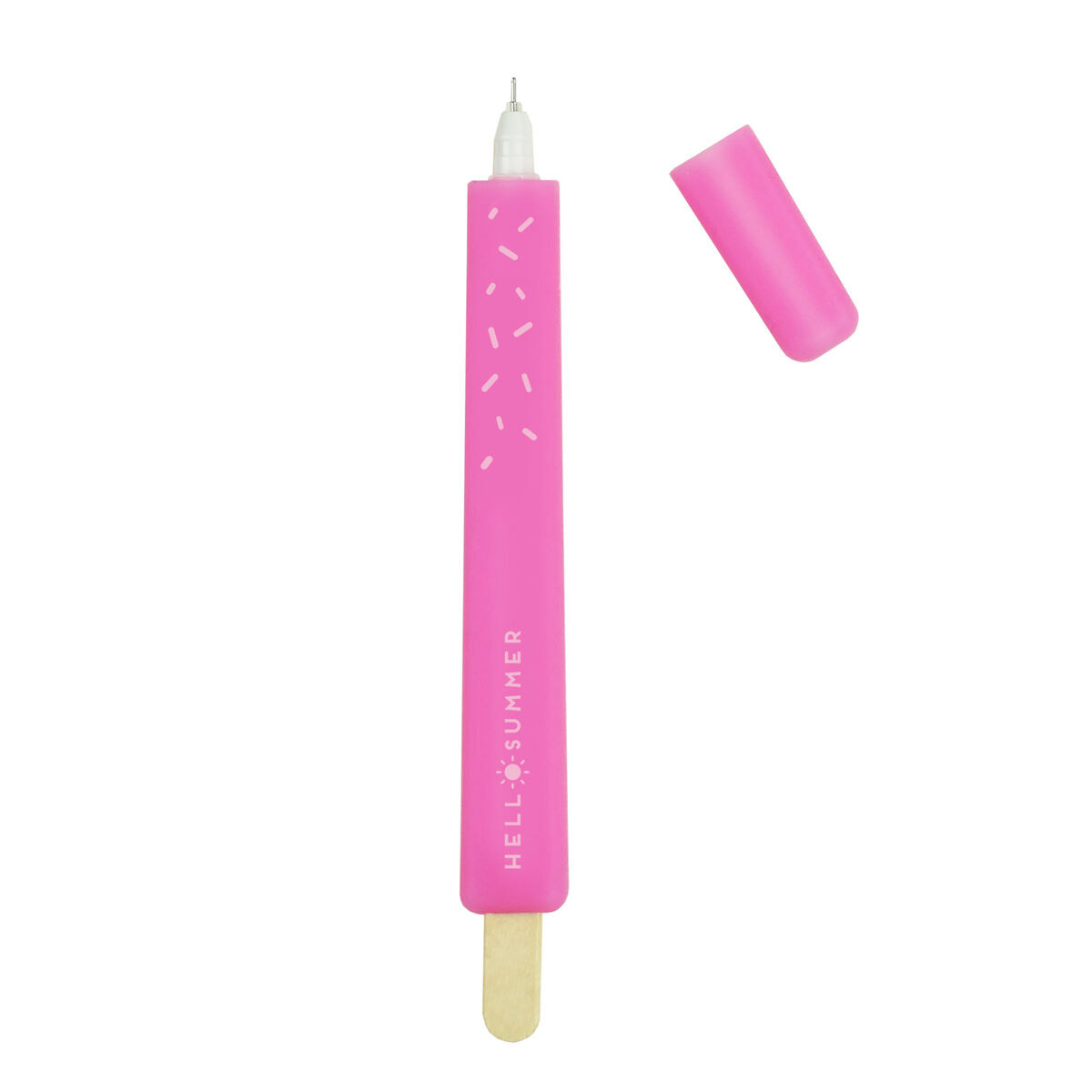 Legami Hello Summer Pink Ice Pop Gel Pen