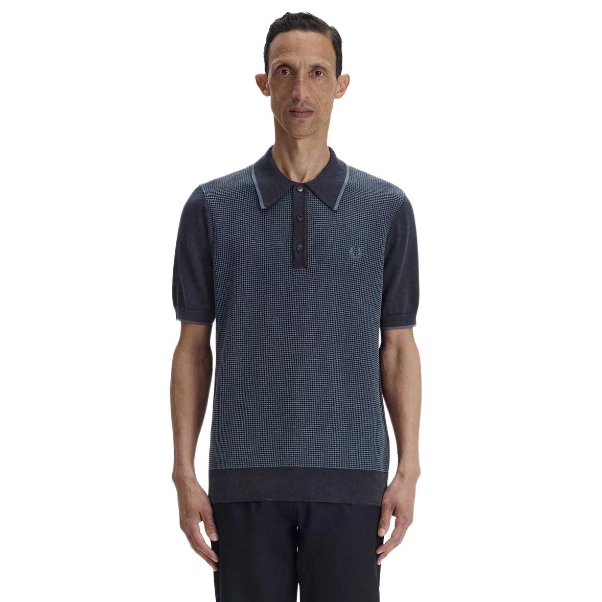Fred Perry Tonic Waffle Knitted Shirt
