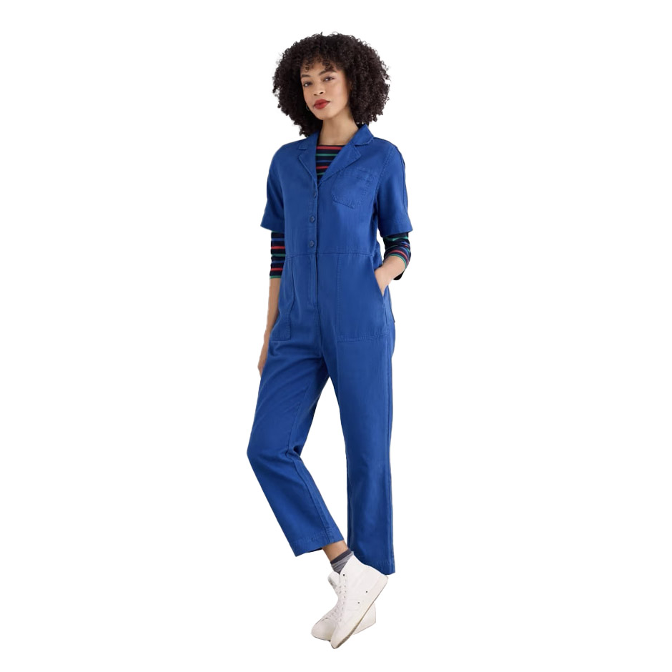 Seasalt Cornwall Clear Water Jumpsuit Ink