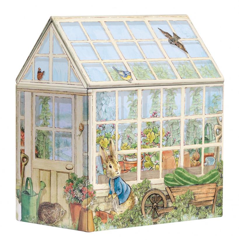 Peter Rabbit Greenhouse Tin