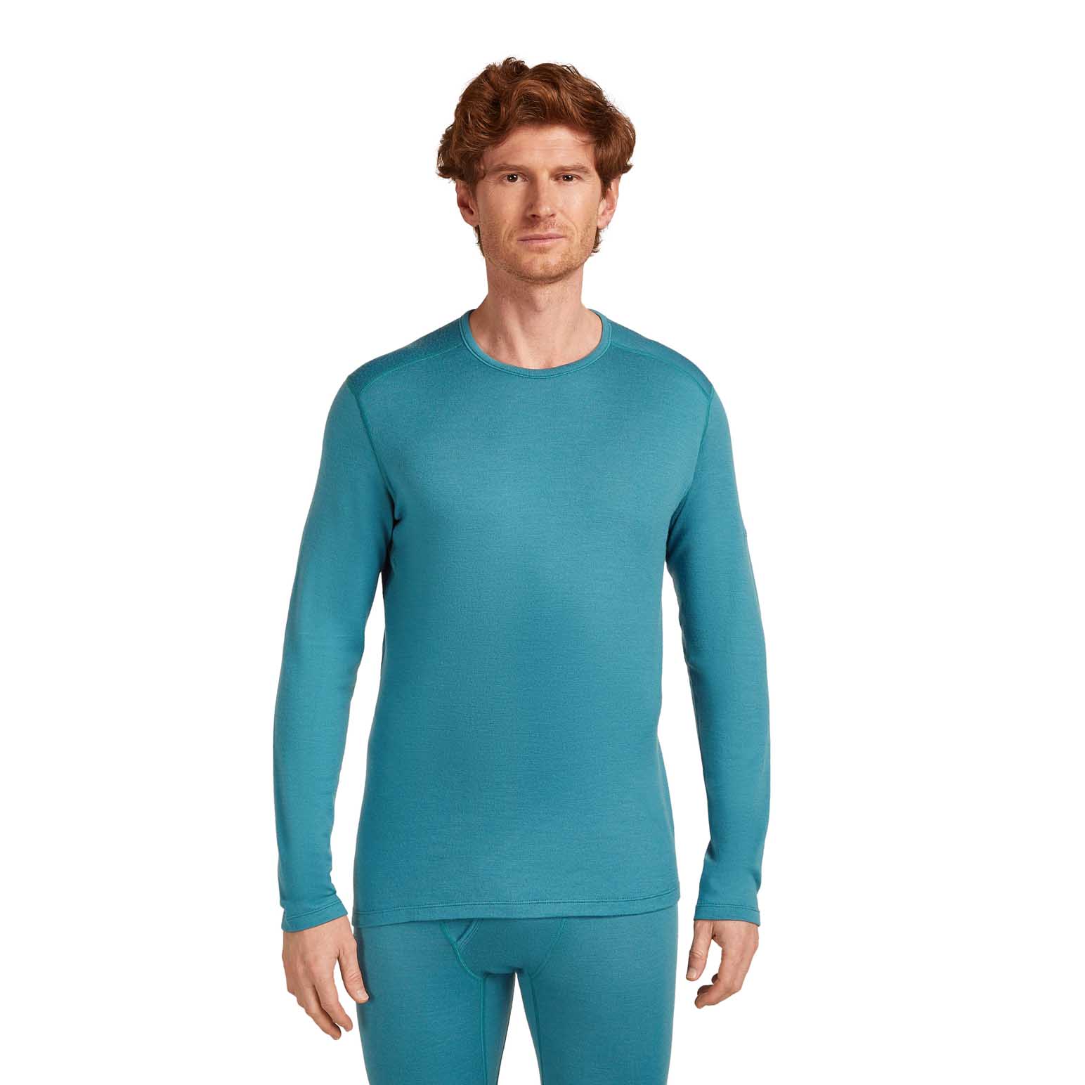 Icebreaker Mens Merino 260 Tech Long Sleeve Crew Neck Thermal Top