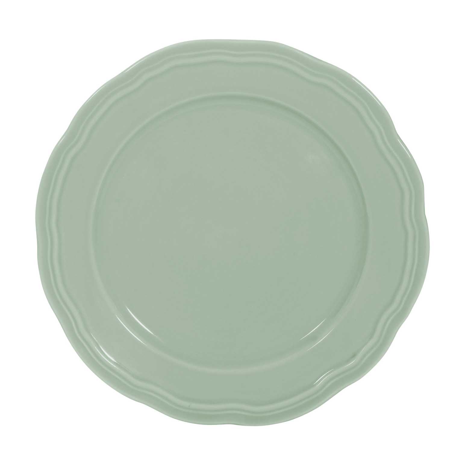 Casa Domani Florence Scallop Rim Side Plate 20cm Sage