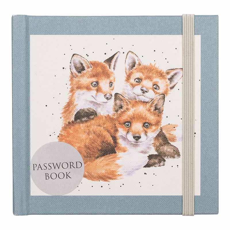 Wrendale Foxes Country Set Password Book