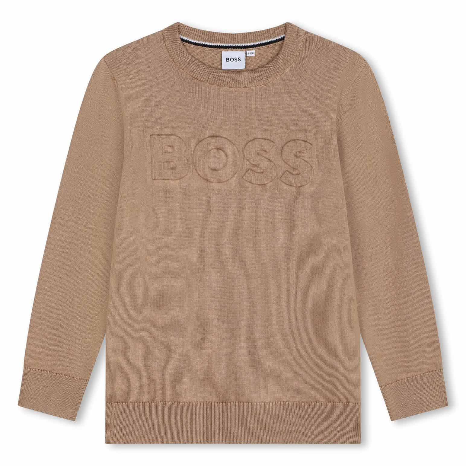 BOSS Knitted Jumper 10Y - 16Y