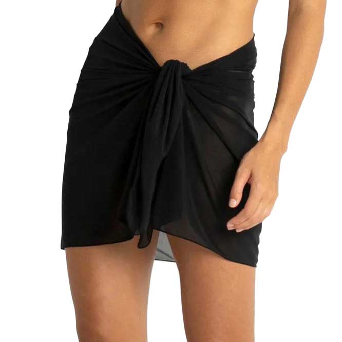 Sunseeker Basix Mini Mesh Sarong - Black
