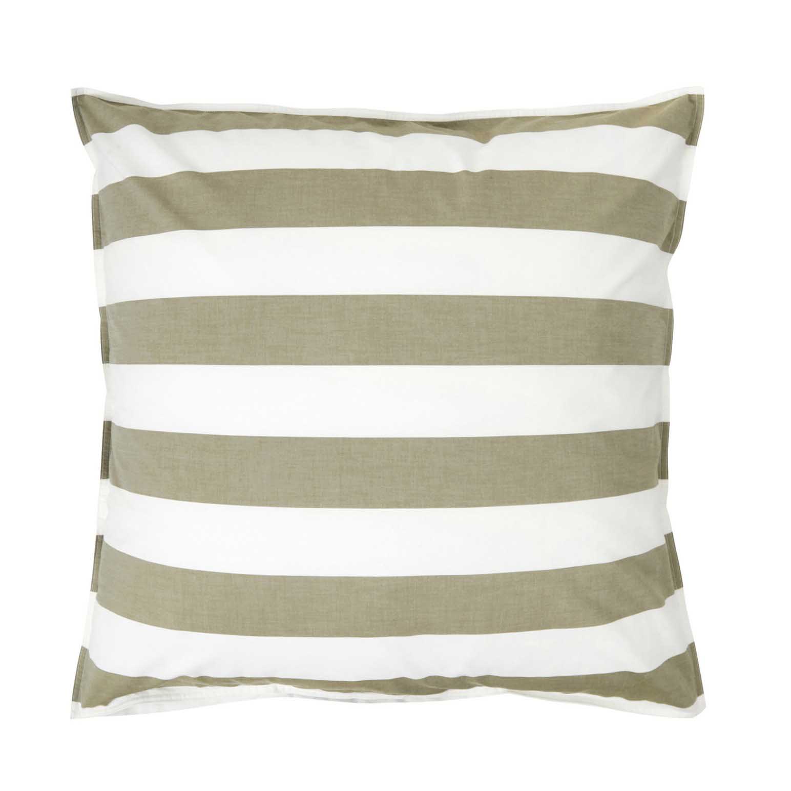Wallace Cotton Sherwood Vertical Stripe Euro