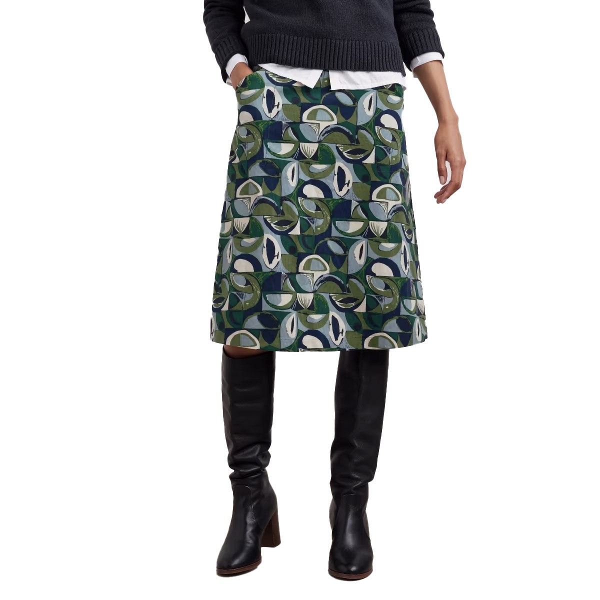 Seasalt Cornwall Forest View Skirt Land Forms Cut Grass