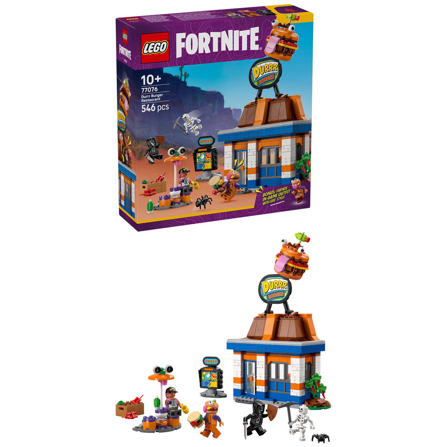 LEGO Fortnite Durrr Burger Restaurant
