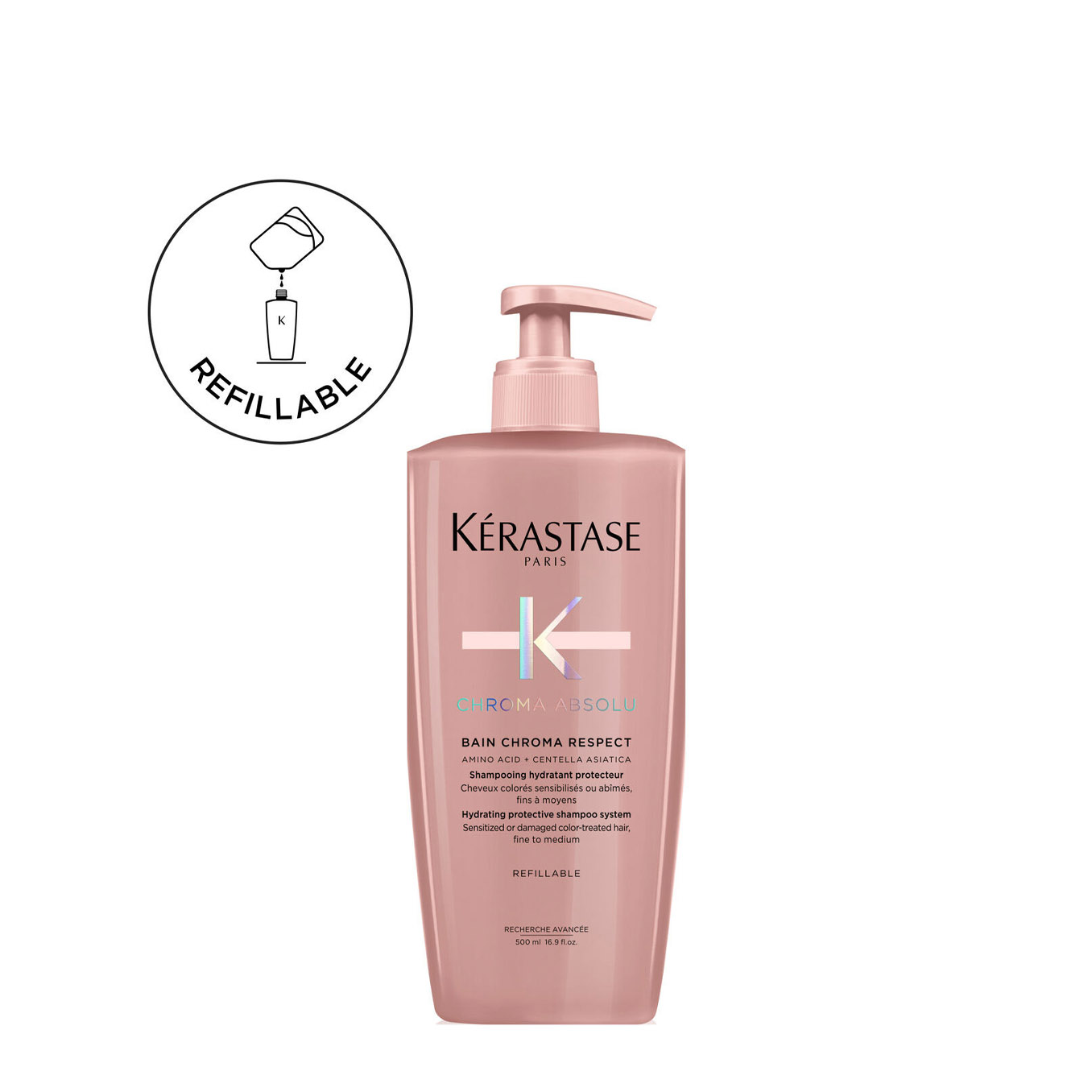 Kérastase Chroma Absolou Bain Chroma Respect Shampoo 500ml