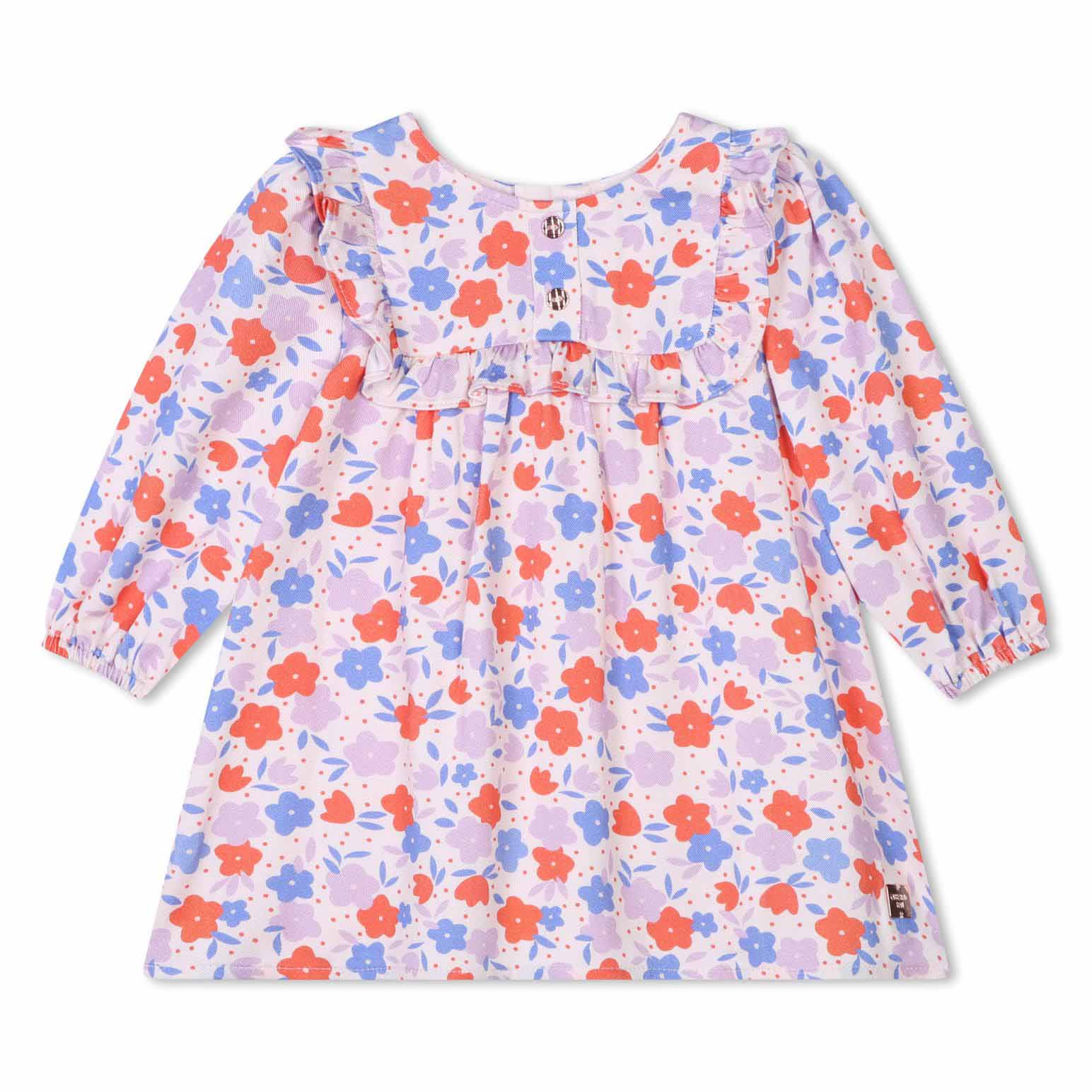 Carrement Beau Flower Motif Dress 2Y - 3Y