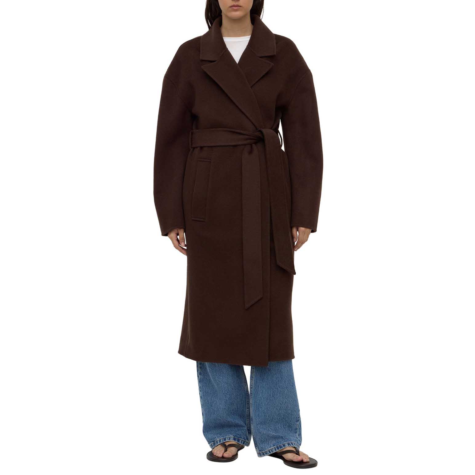 Assembly Label Ivy Wool Coat Ganache