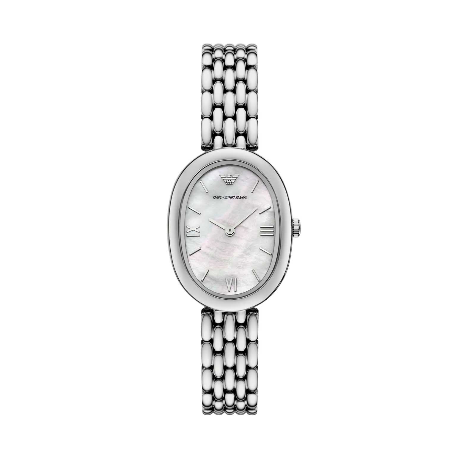 Emporio Armani Two-Hand Stainless Steel Watch AR11706