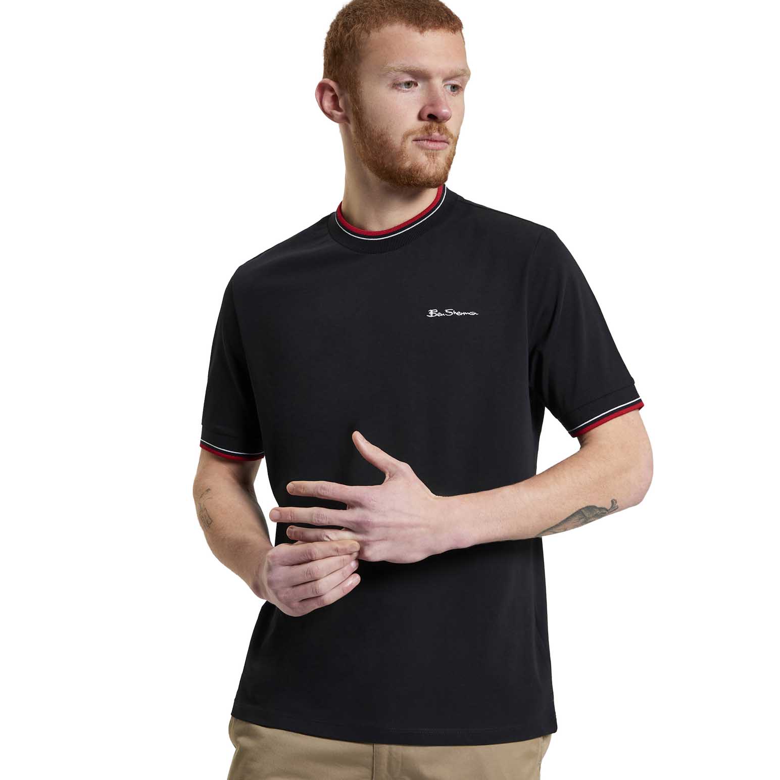 Ben Sherman Signature Tipped Tee