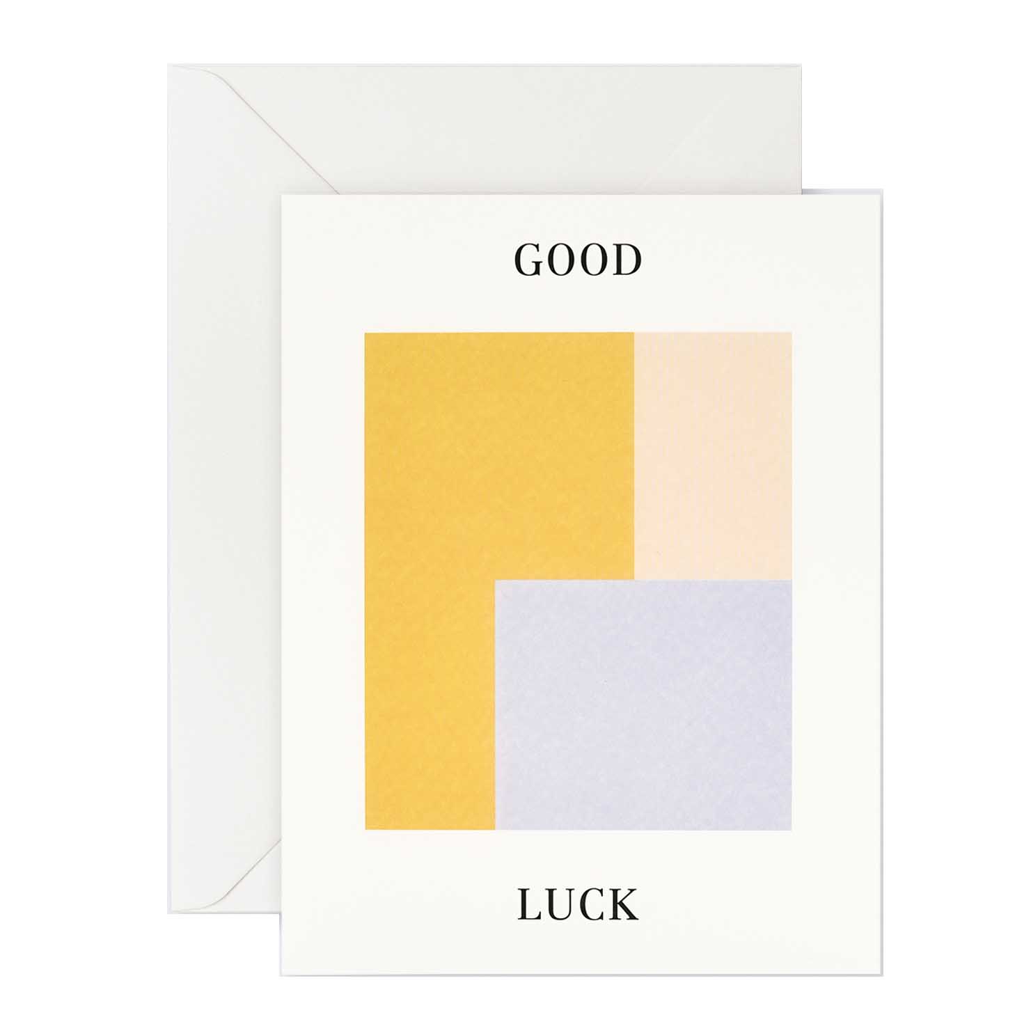 Lettuce Good Luck Cubic Card